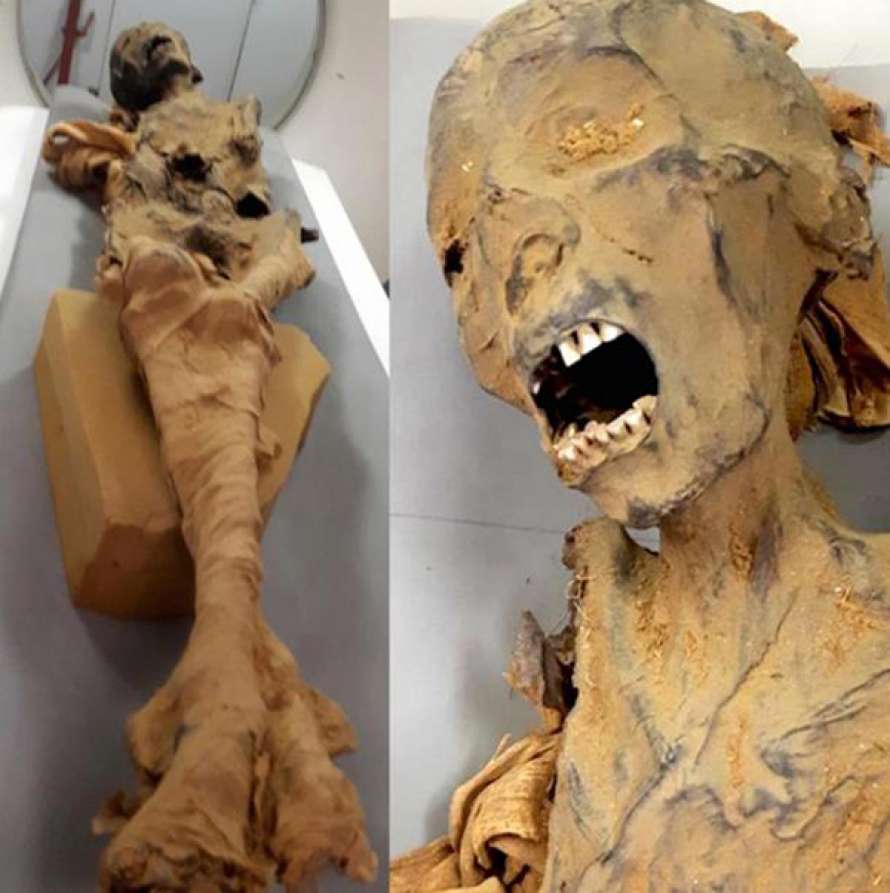 Археологи раскрыли загадку мумии кричащей женщины