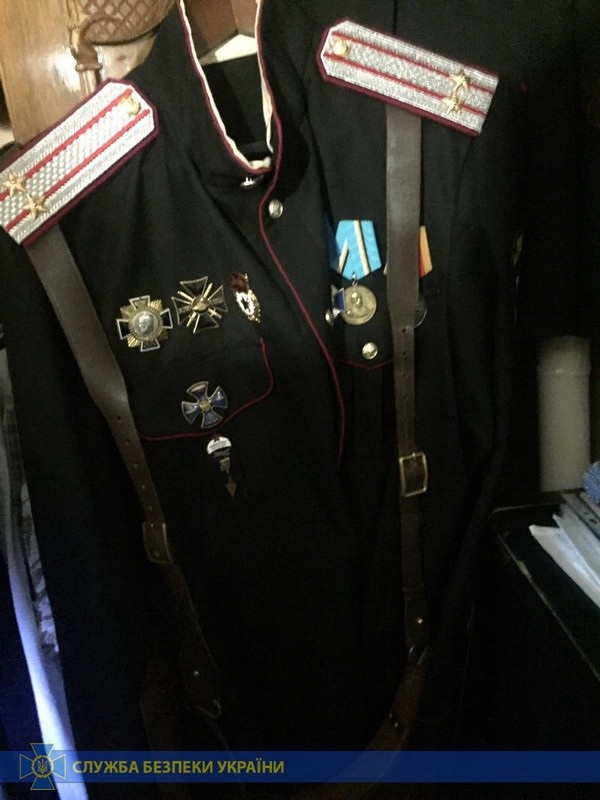 Задержанный является сторонником российского казачества