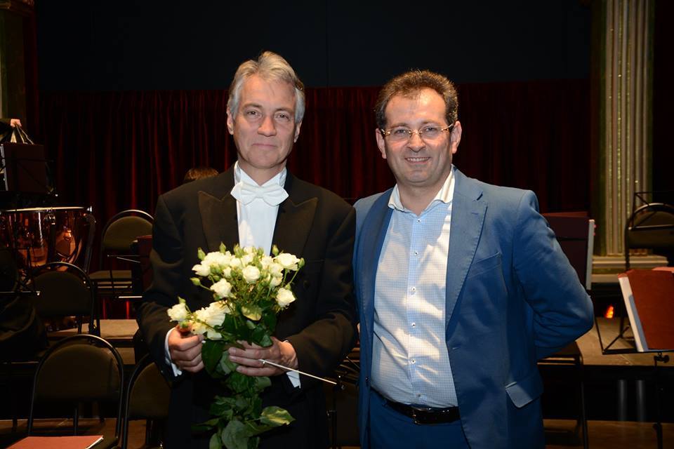 Филипп Луи и Богдан Струтинский / фото: facebook театра оперетты