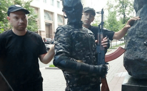 Задержанный под Кабмином