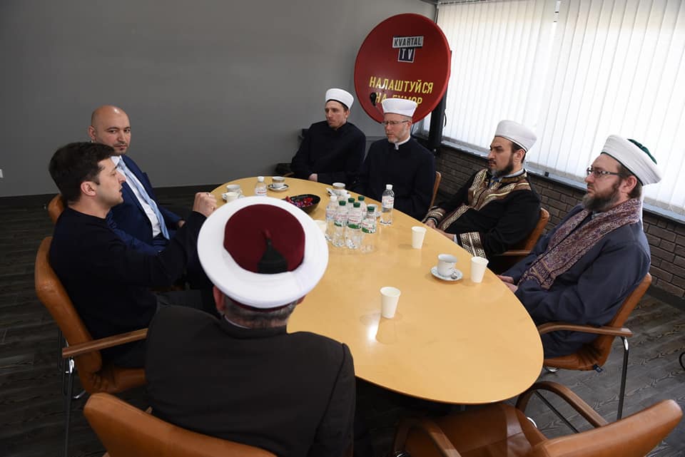 Владимир Зеленский встретился с муфтиями и мусульманскими религиозными деятелями Украины