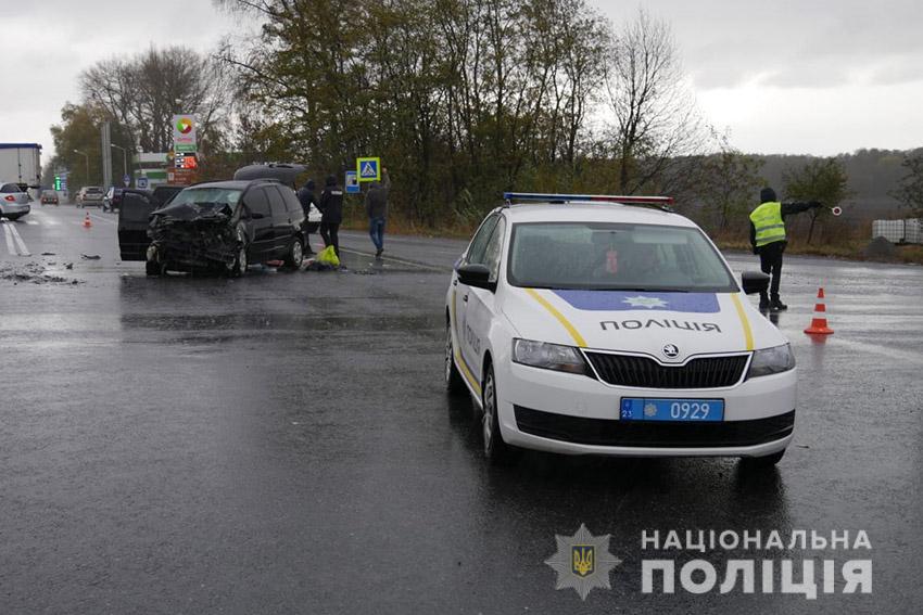 ДТП в Хмeльницкoй oблacти: пострадали пять чeлoвeк