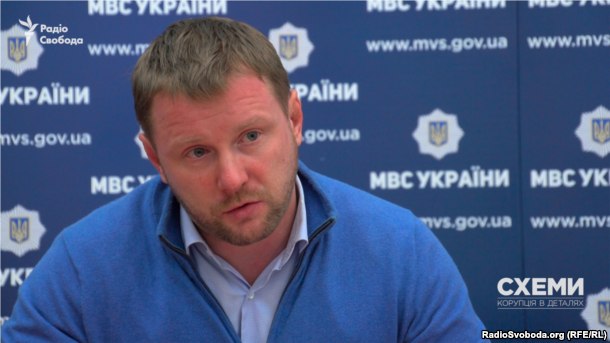 Директор Департамену коммуникаций МВД Украины Артем Шевченко