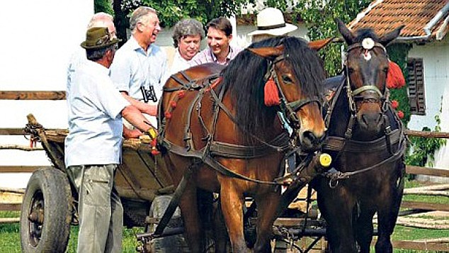Принц Чарльз в Румынии