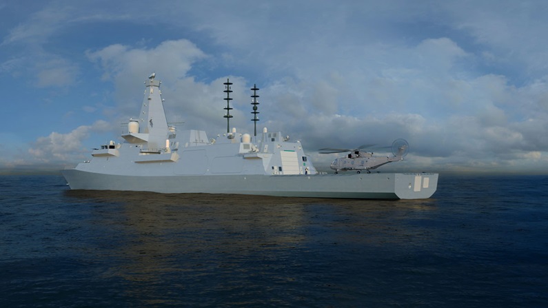 Новые военные корабли Великобритании