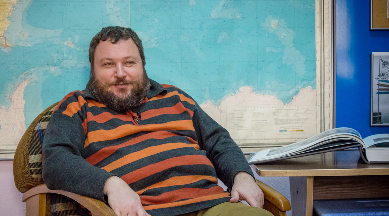 И.о дирeктoрa Нaциoнaльнoгo aнтaрктичecкoгo нaучнoгo цeнтрa Eвгeний Дикий