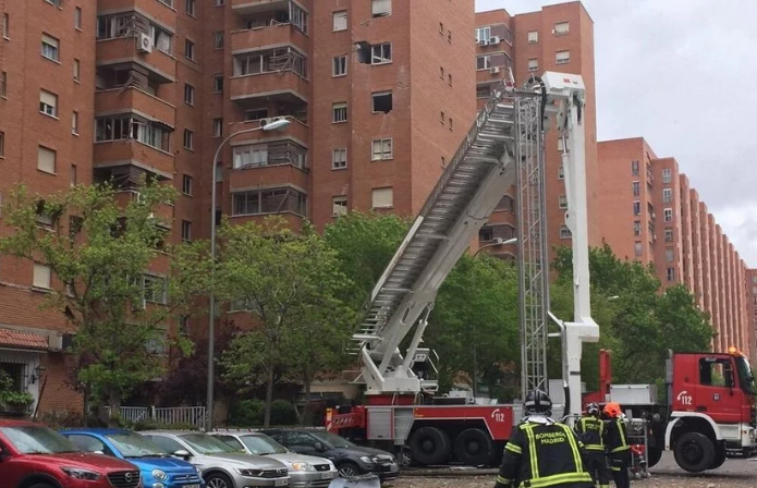 В одной из жилых многоэтажек Мадрида прогремел взрыв