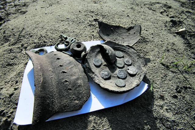 В Киеве нашли сокровища из Древнего Рима