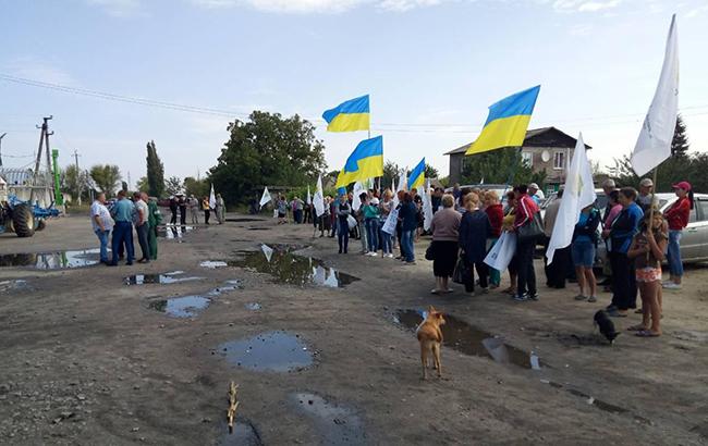 Неизвестные пытались проникнуть на территорию местного элеватора
