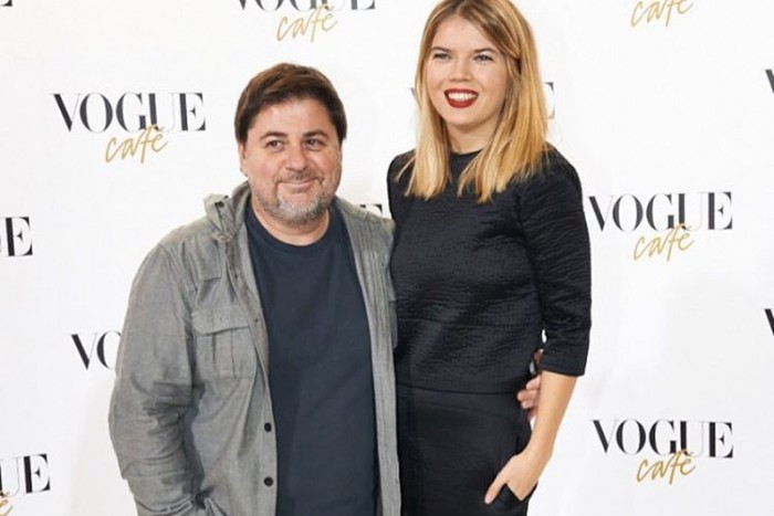 Шоумен с женой Викторией Галушкой