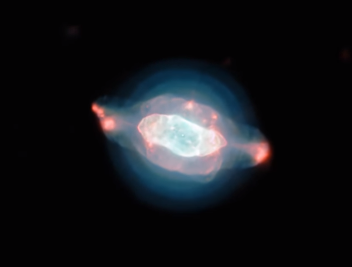 Планетарная туманность Сатурн (NGC 7009). Credit: ESO