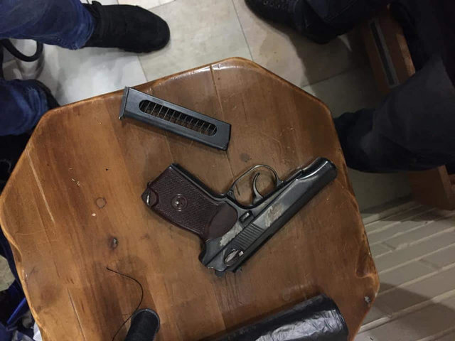 У преступников изъяли оружие