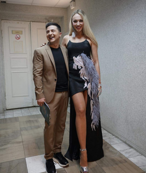 Полякова похвасталась снимком с Зеленским