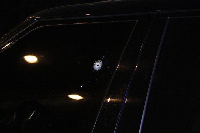 В Киеве расстреляли авто 