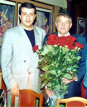 Сергей Батозский со своим отцом