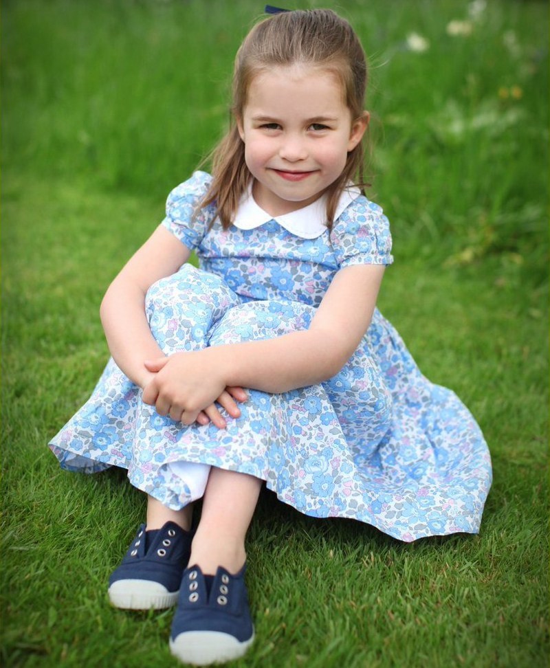 Принцессе Шарлотте 4 года