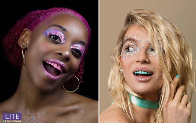 Цветные зубы