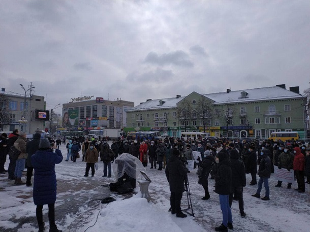 В Украине начался всеукраинский тарифный протест