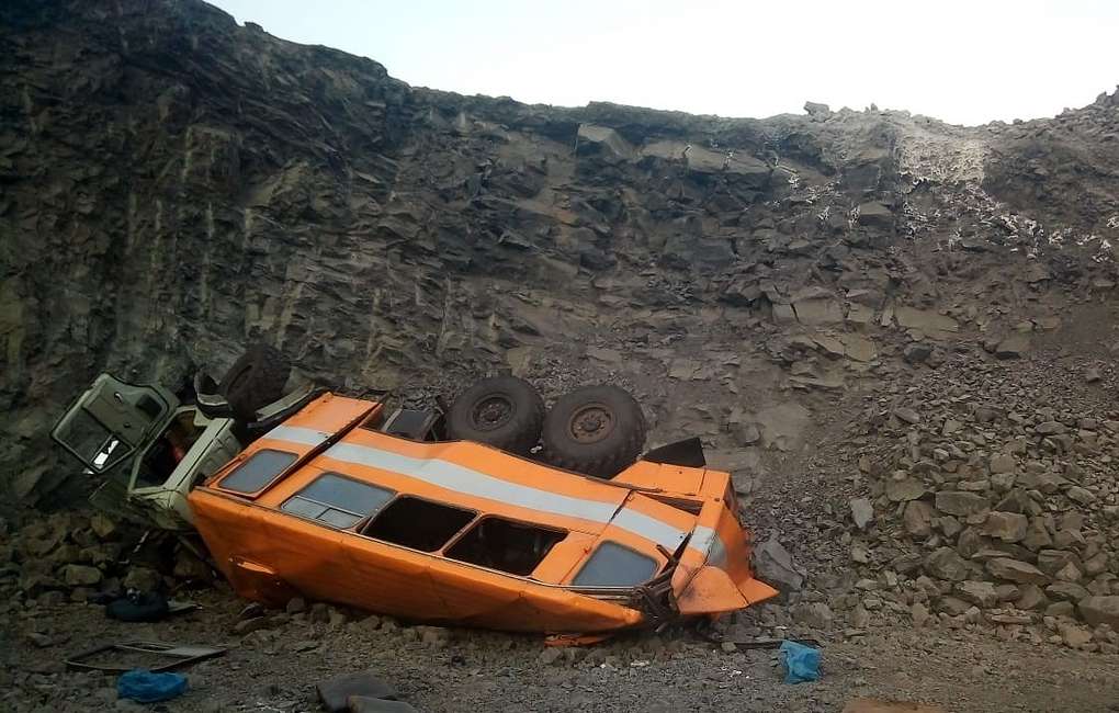 В России на шахте разбился автобус с горняками