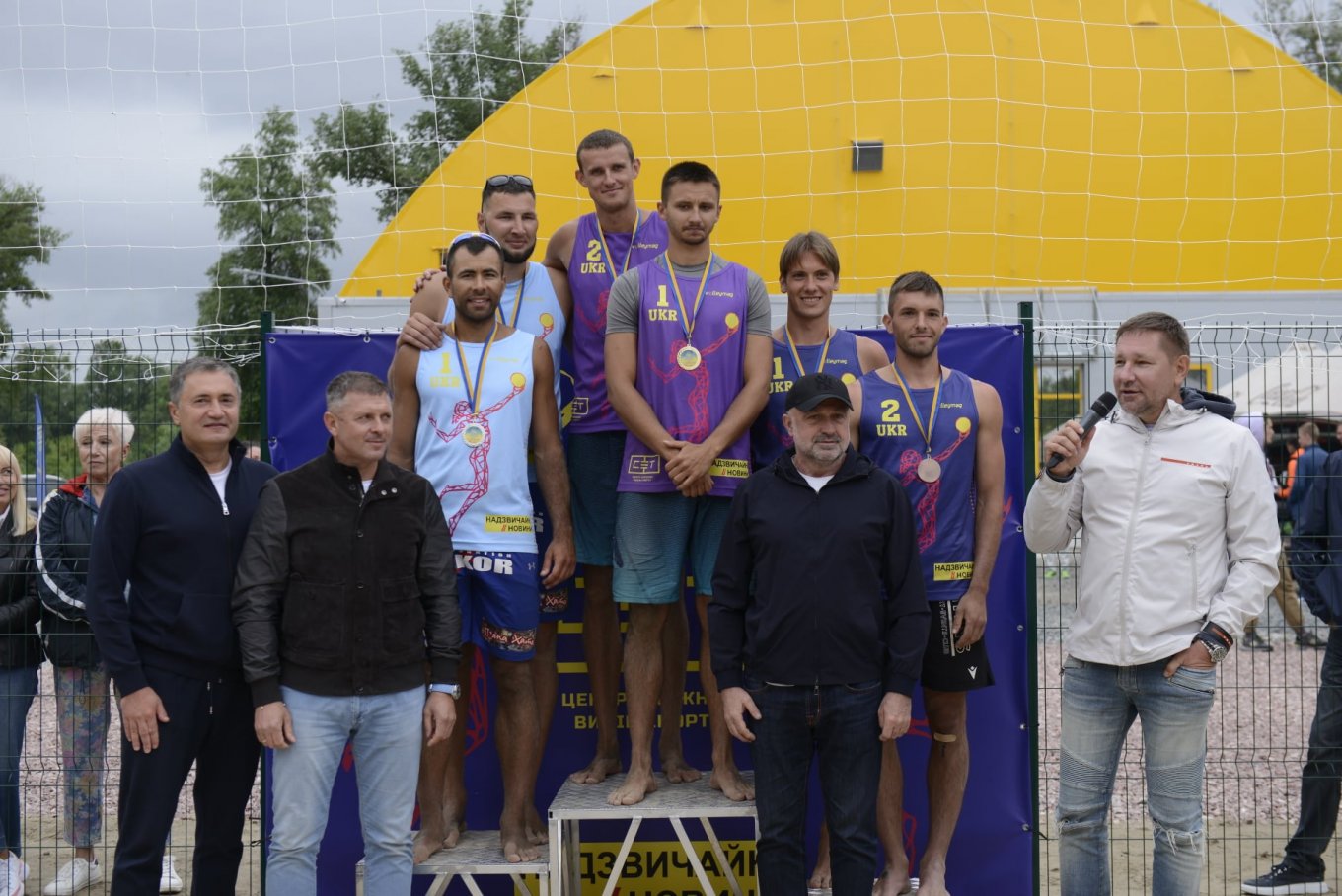 Денис Денисенко / Владислав Емельянчик 2 место Эдуард Резник / Сергей Попов 3 место Ричард Лихацкий / Иван Лихацкий