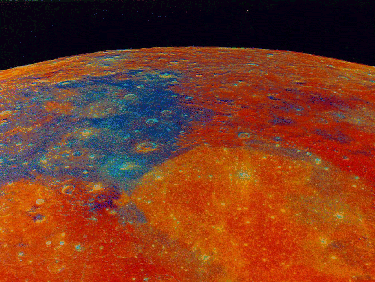 Химический состав грунтов на Луне по результатам миссии Галилео 