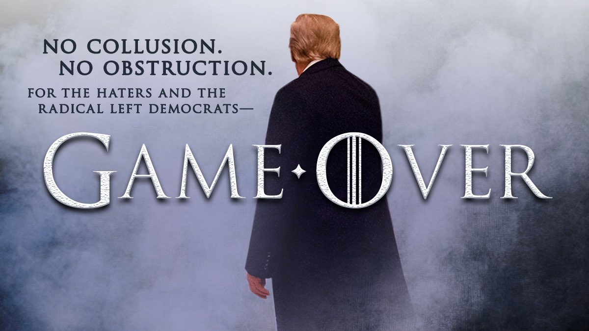 Трамп выложил фото в стиле Игры престолов