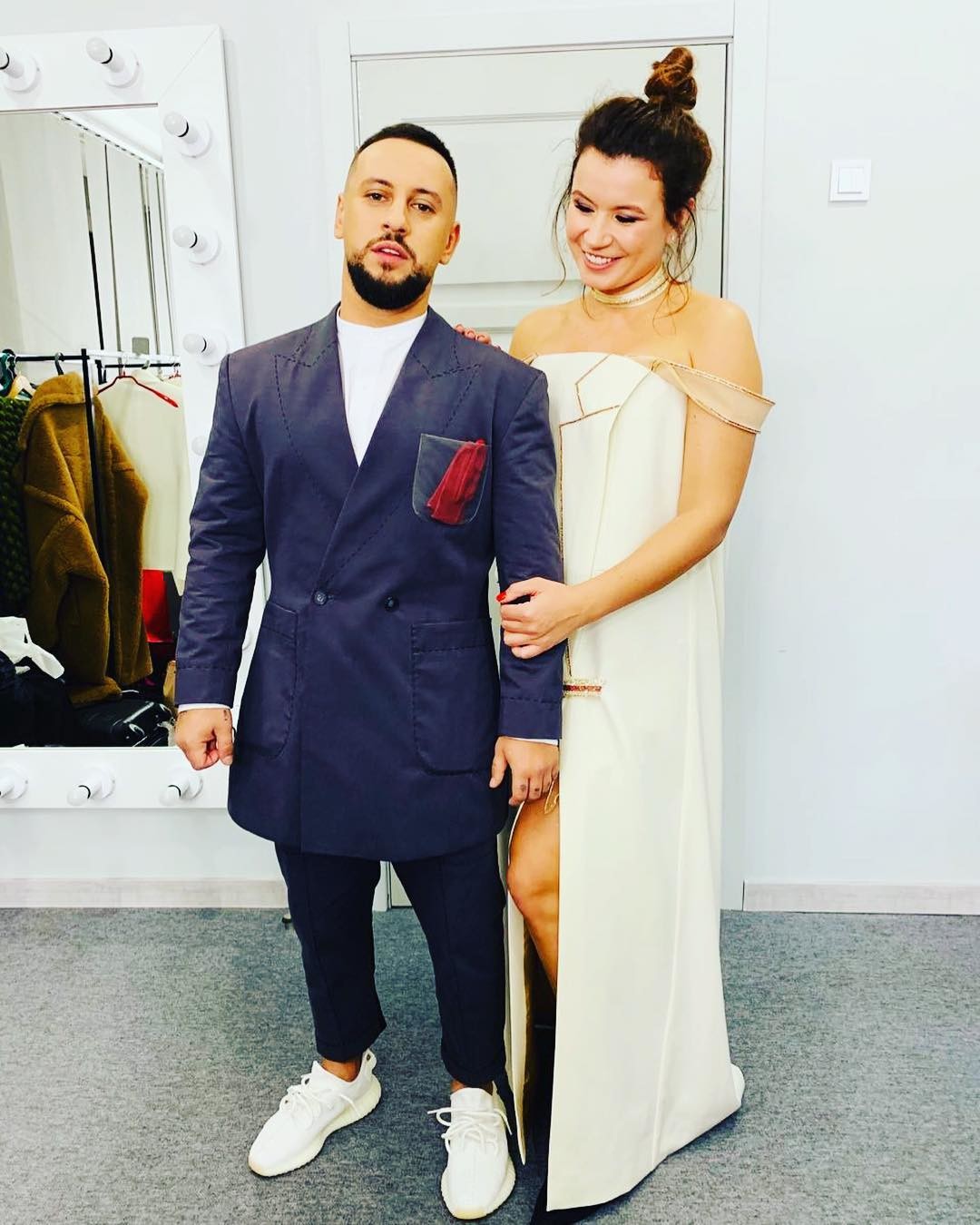 Дима Монатик с женой Ириной Демичевой Фото: instagram.com/monatik_official