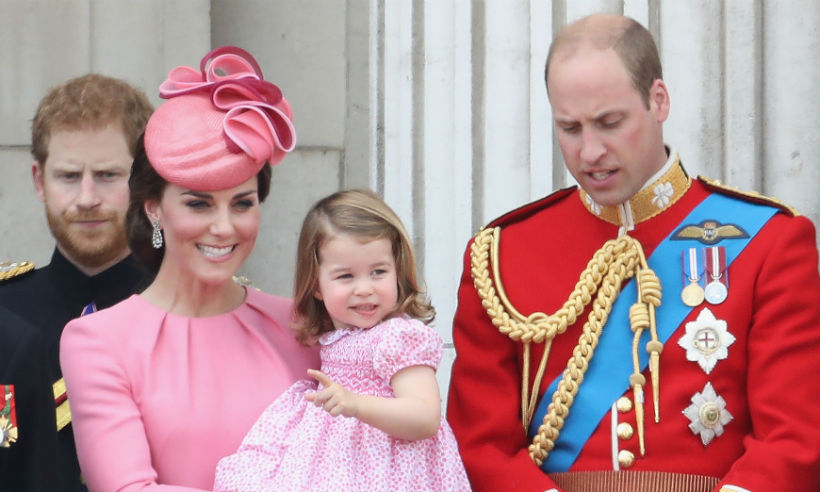 Кейт Миддлтон, принц Уильям, принцесса Шарлотта