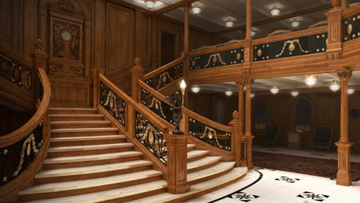 Легендарная лестница Титаника