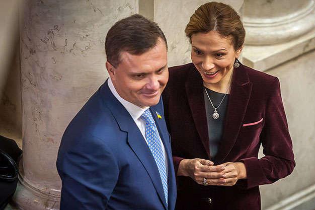 Сергей и Юлия Левочкины