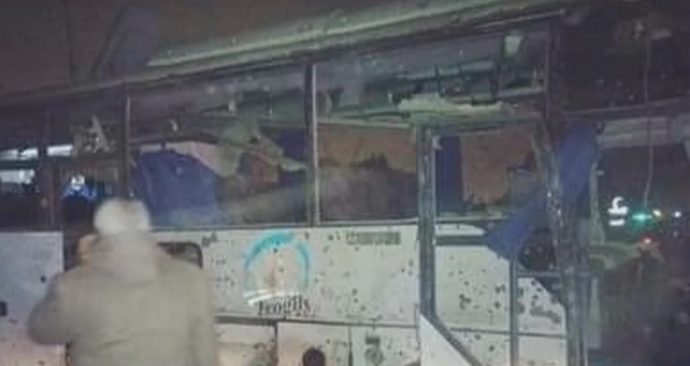 В Египте взорвался туристический автобус