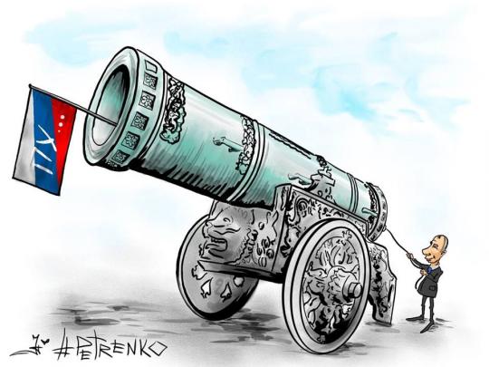 Путин — лейтенант-артиллерист