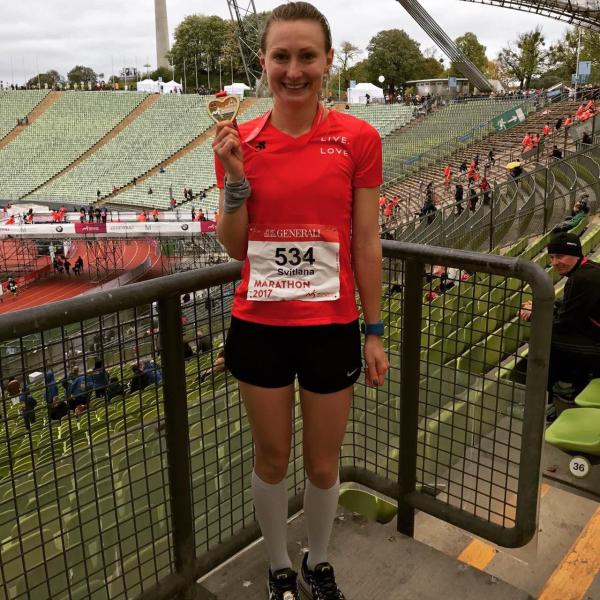 Тренер LIVE.LOVE Run Светлана Шмидт