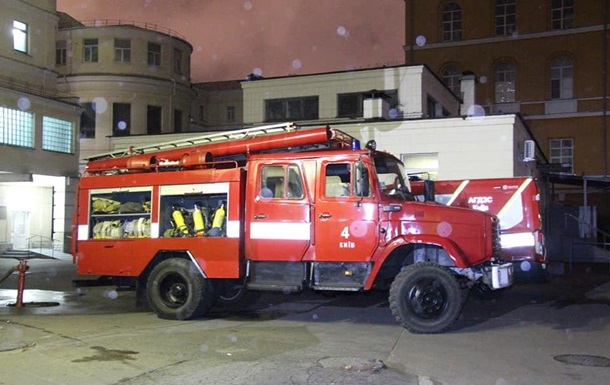 В Киеве горела больница