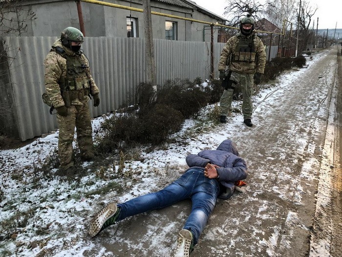 CБУ задержала диверсанта