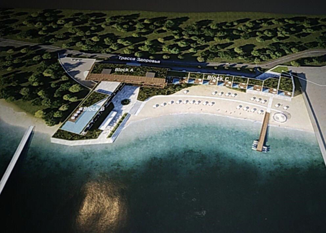 Проект застройки пляжа