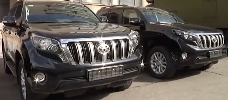 Два автомобиля обошлись государству в 3 млн. гривен