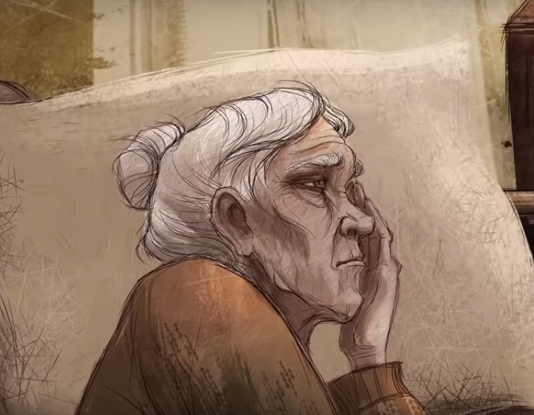 Скриншот - корометражка "Голодный дух"