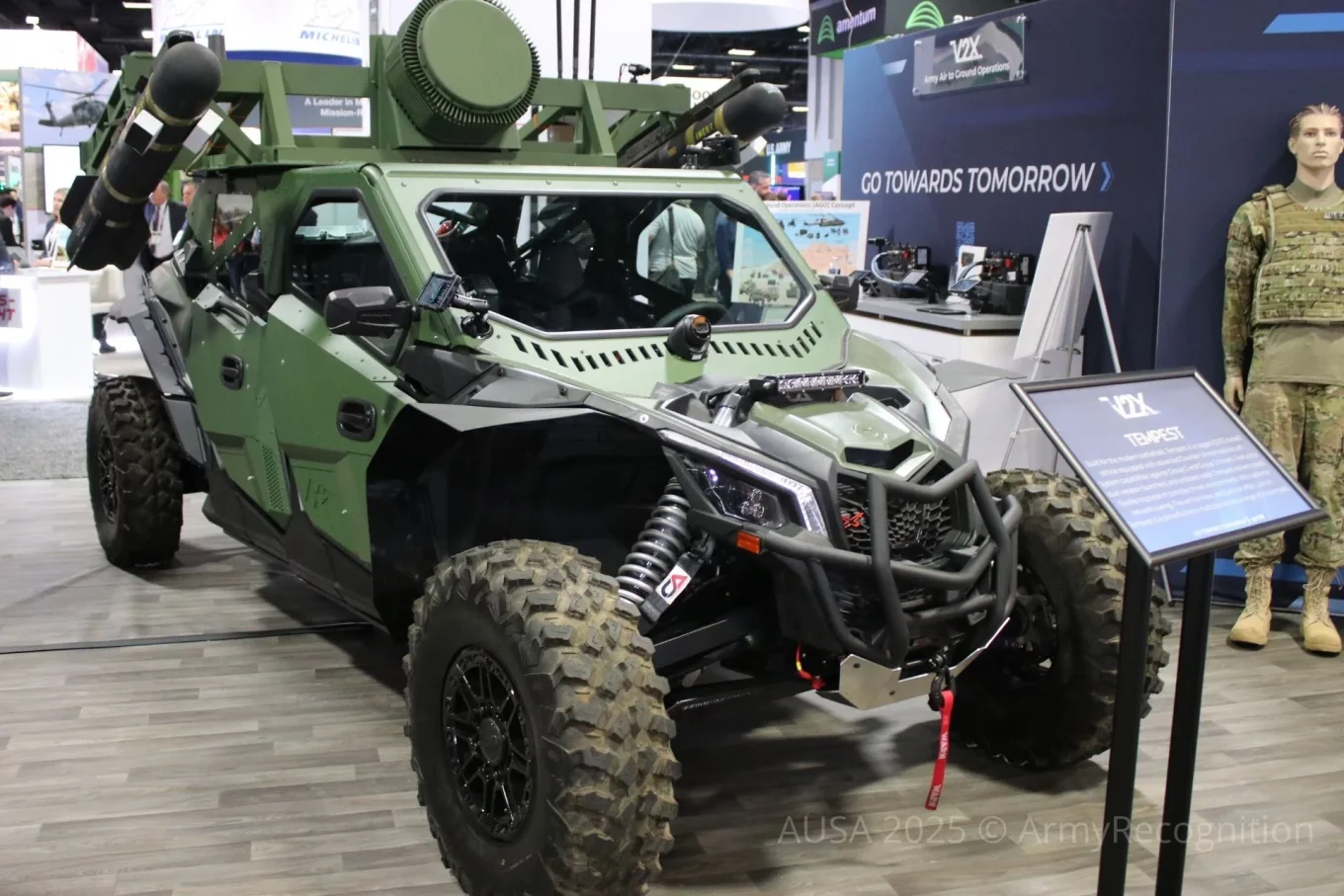 Новий американський зенітний ракетний комплекс Tempest, фото - Army Recognition