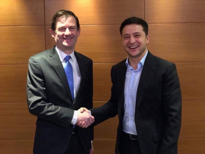 Зеленский рассказал Гейлу, чем будет заниматься, если его изберут президентом