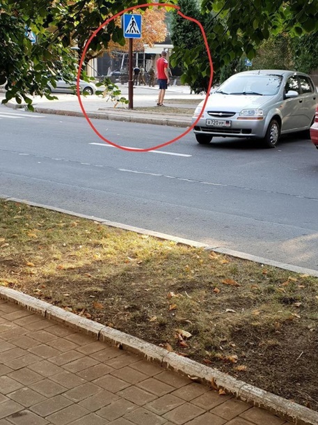 Место гибели Захарченко