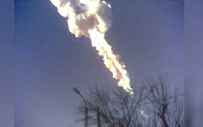 Падение Челябинского  метеорита