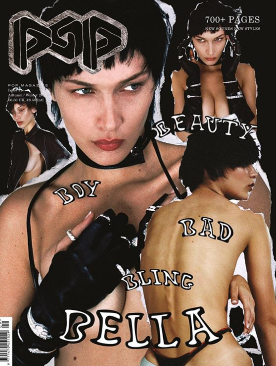 Белла Хадид снялась обнаженной