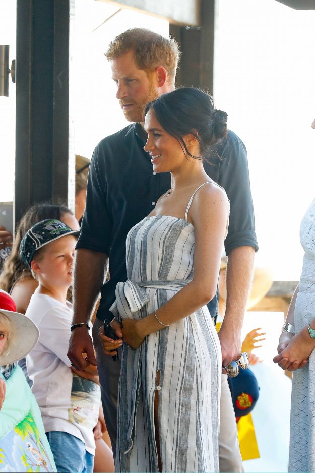 Беременная Меган Маркл