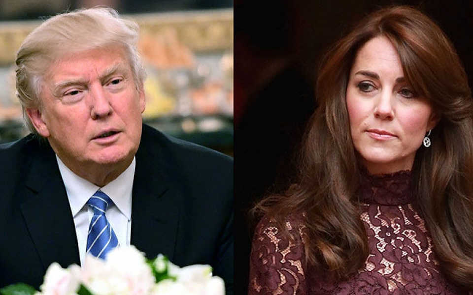 Кейт Миддлтон и Дональд Трамп