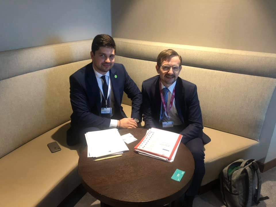 Александр Качура встретился с генсеком ОБСЕ в Варшаве