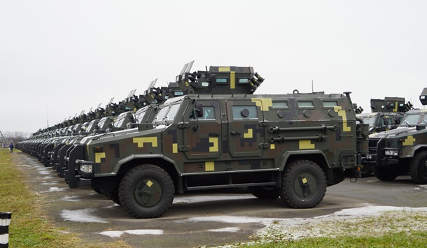 ВСУ получили партию бронеавтомобилей Козак-2