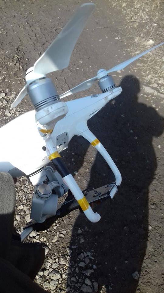 Самодельный ударный дрон сепаратистов сбили на Донбассе