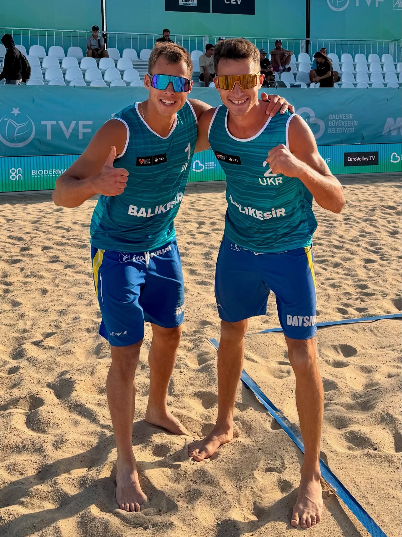 Український дует Івана Дацюка та Олексія Бублика виборов “бронзу” на турнірі з пляжного волейболу в Туреччині