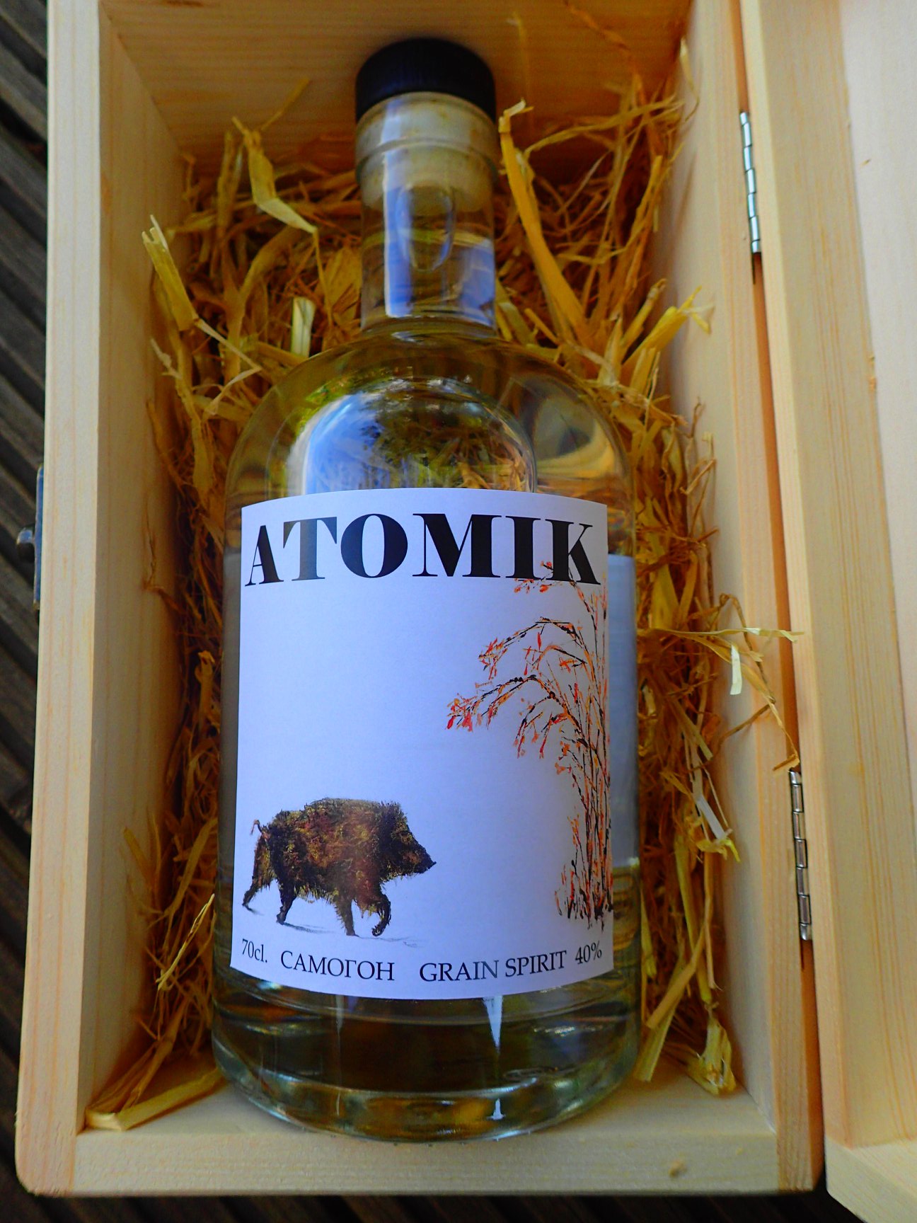 Водка из Чернобыля Atomik